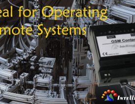 GSM Contact Ideal for Operating Remote Systems - Intellisystem - randieri